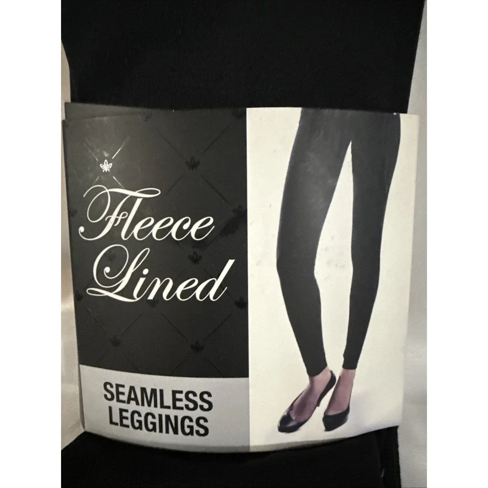 Gold Medal Womens Fleece Lined Seamless Leggings S/M New 90–135 lbs - Picture 2 of 6